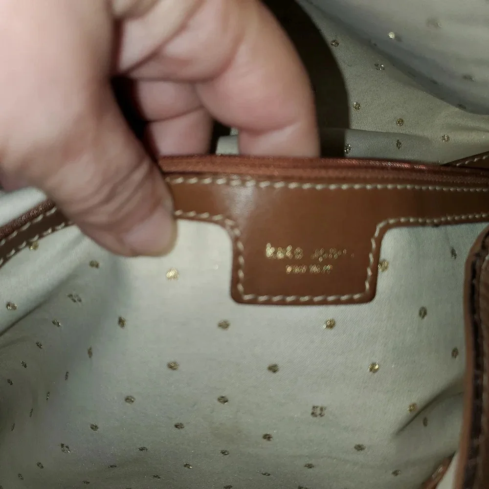 kate spade Brown Leather Satchel Shoulder Bag